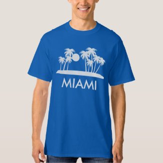 Miami Florida Palm Trees T-shirt