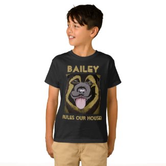 Personalize Dog’s Name and Photo  T-Shirt