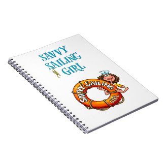 Savvy Sailing Girl Notebook