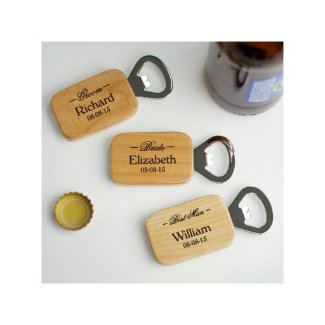 Quaint and Charming Wooden Bottle Opener 