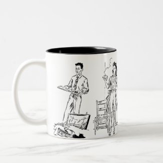 Beany Malone Memorabilia Two-Tone Coffee Mug
