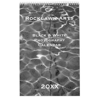 Custom Black & White Photography Calendar – Long