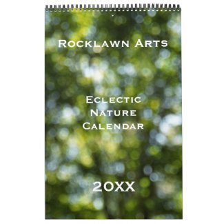 Custom Eclectic Nature Calendar - Long format