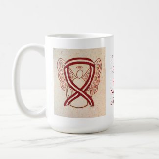 Head and Neck Cancers Awareness Ribbon Coffee Mug