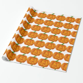 Cute Pumpkin Wrapping Paper