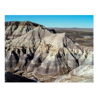 Blue Mesa Badlands, Petrified Forest National Park Postcard