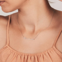 Handwritten Font Sterling Silver Name Necklace