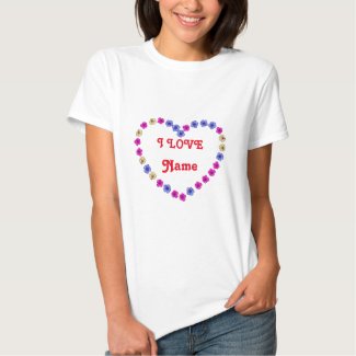 Personalized Valentine's Day Love Shirt