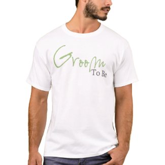 Groom To Be (Green Script) T-Shirt
