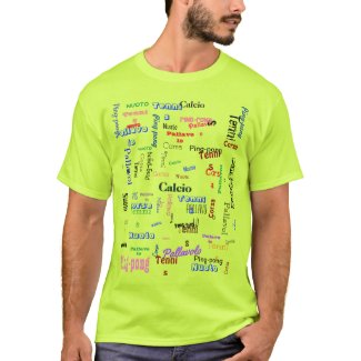 Name Collage Family Lineage Word Cloud  T-Shirt