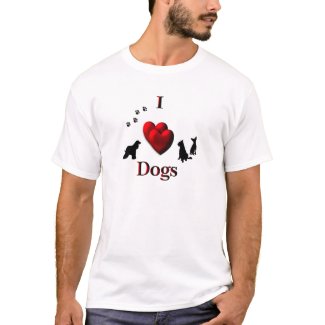 I Heart Dogs T-Shirt
