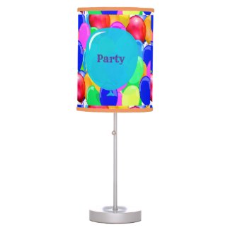 Add Your Text to the Balloon Table Lamp