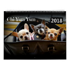 Chi Yum Yum 2018 Calendar