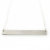 Personalized Silver Bar Necklace | Zazzle