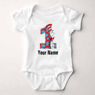 Dr. Seuss | The Cat in the Hat 1st Birthday T-Shirt