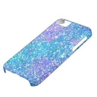 Modern Colorful Glitter Print iPhone 5C Case