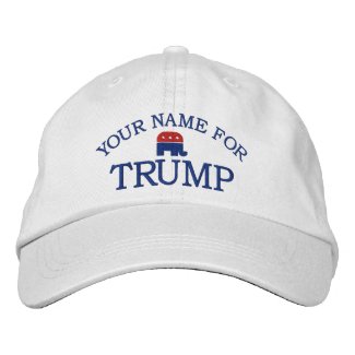 Custom Add Name or State to support Donald Trump Embroidered Baseball Cap