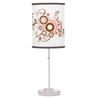 Circle Design Custom Lamp