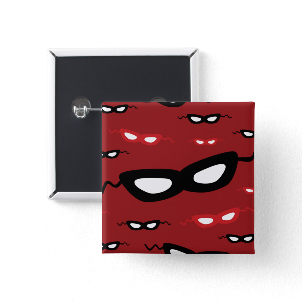 Masks Pinback Button