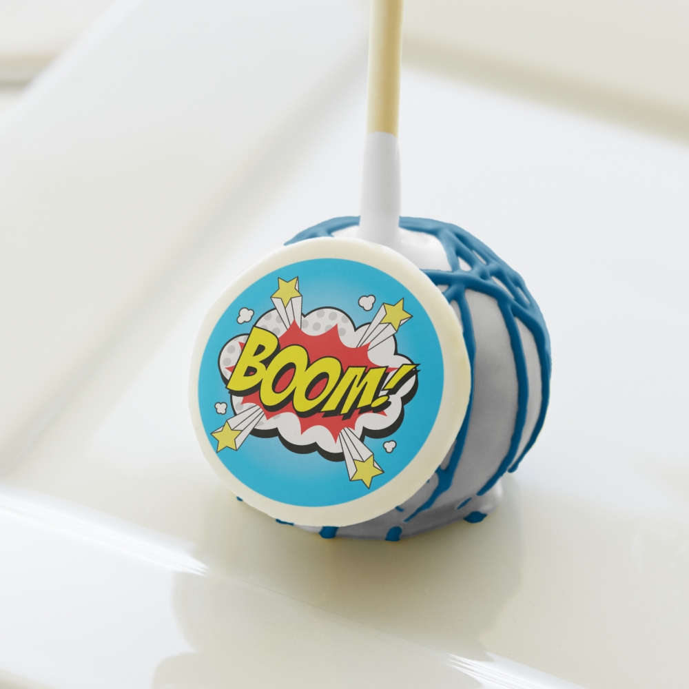 Superhero Birthday Party | Superheroes Cake Pops