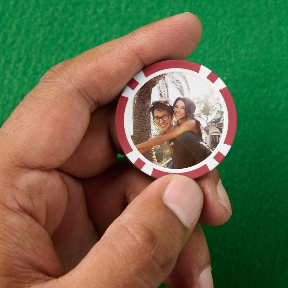 Custom Photo Poker Chips