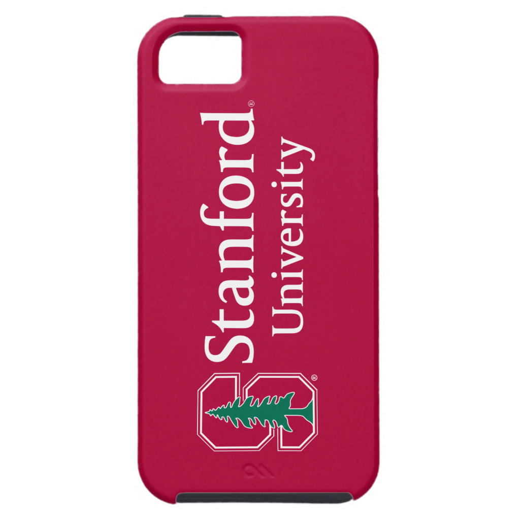 Stanford University with Cardinal Block "S" & Tree Case-Mate iPhone Case