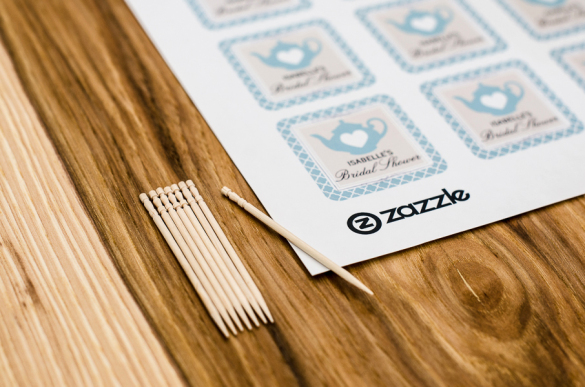 DIY Wedding Series: Bridal Shower Hors d’Oeuvre Flags