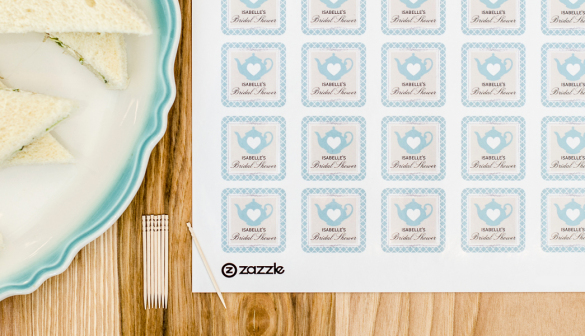 DIY Wedding Series: Bridal Shower Hors d’Oeuvre Flags