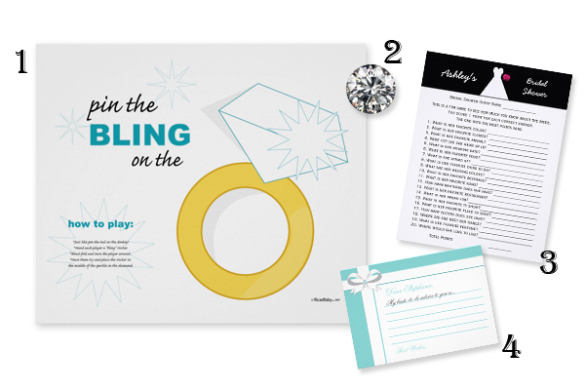 DIY Wedding Series: Bridal Shower Hors d’Oeuvre Flags