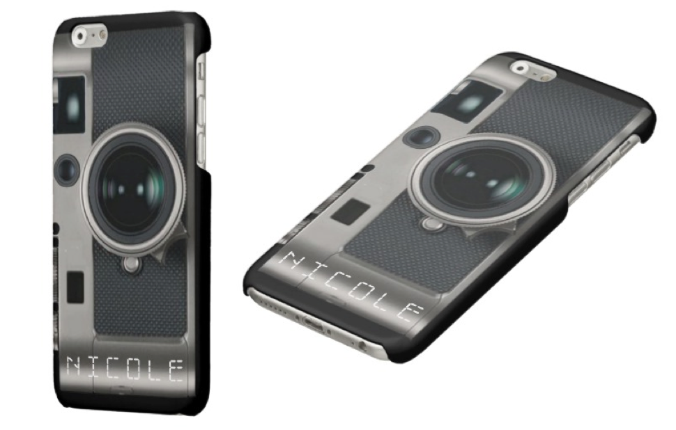 Camera Design iPhone Savvy Slim Case
