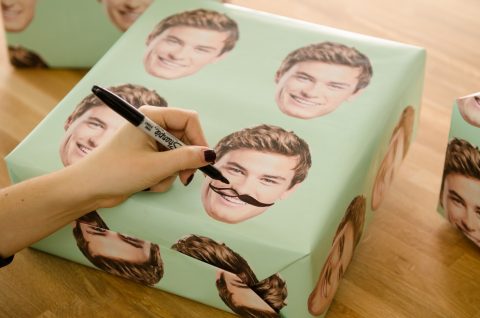 DIY Holiday Series- Custom Wrapping Paper