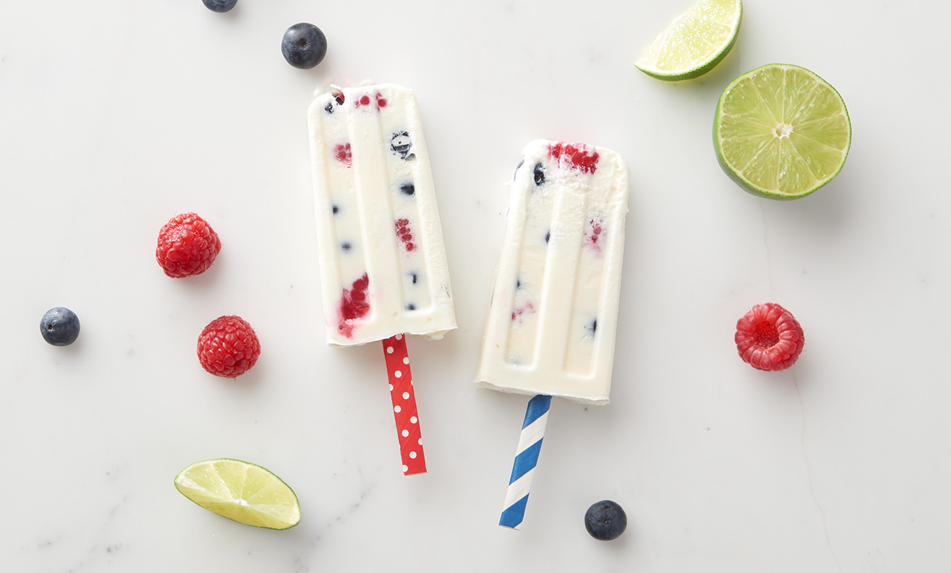 DIY Paper Straw Popsicle 4th of July