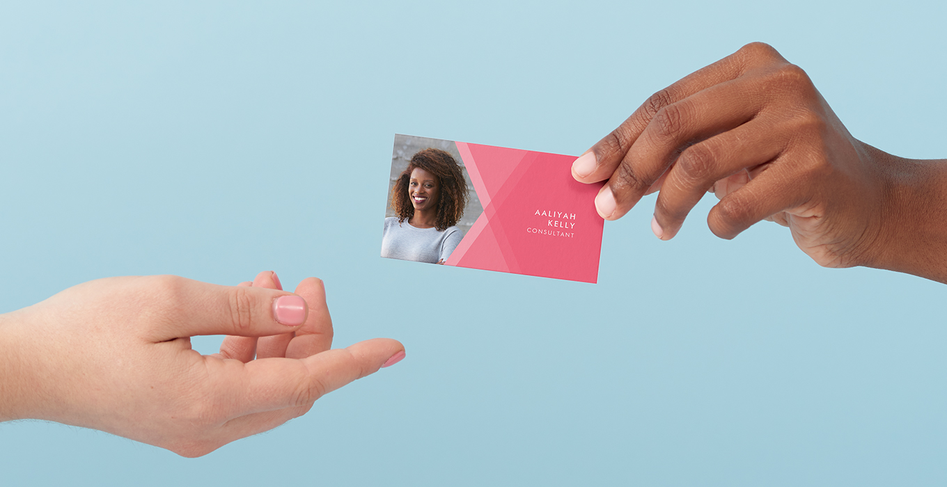 How To Use Your Business Cards To Network, Get A Job, Or Find New Clients |  Zazzle Ideas