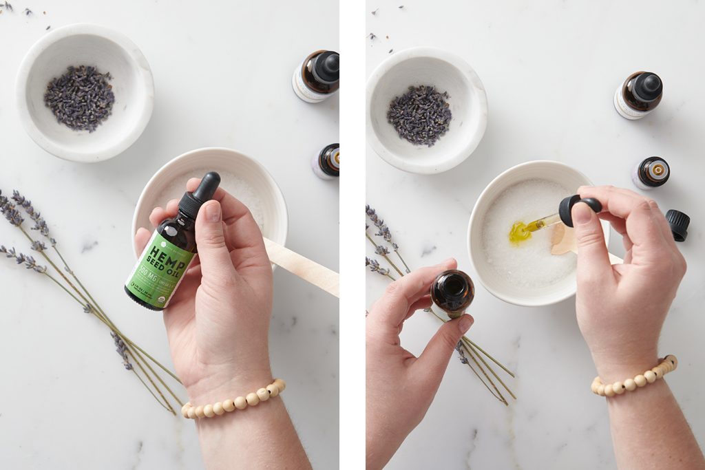 Mother's Day Salt Scrub Step 2