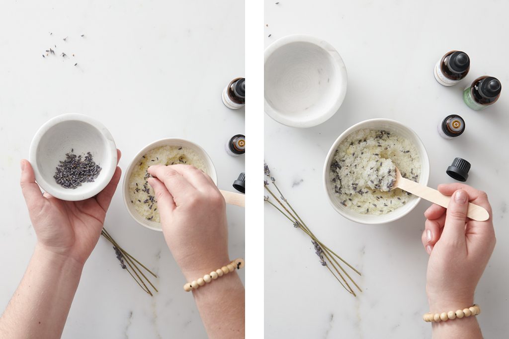 Mother's Day Salt Scrub Step 5