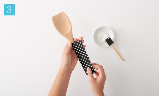 Step 3 - DIY Fabric Serving Utensils