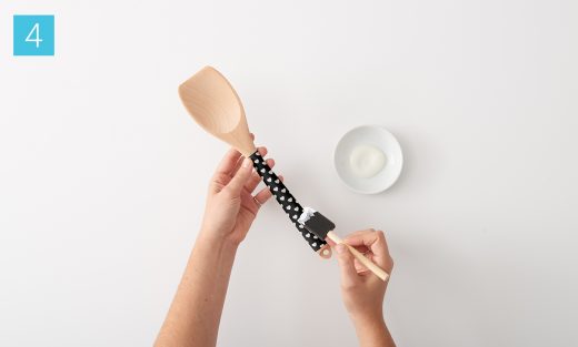 Step 4 - DIY Fabric Serving Utensils