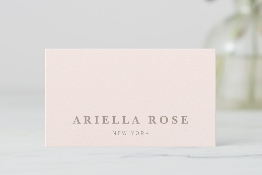 Choosing The Best Font For Your Business Card
