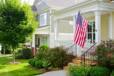 Showing respect for our flag on flag day