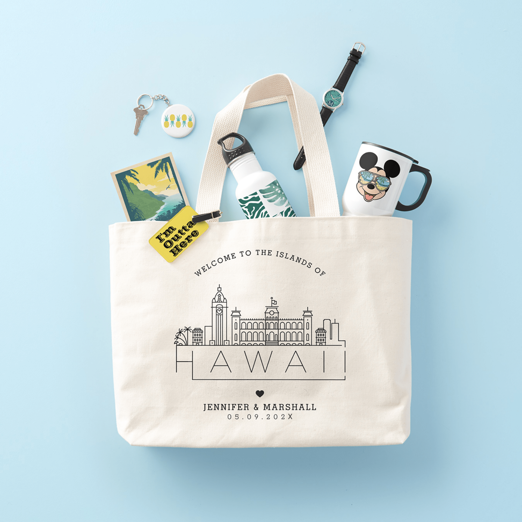 Wedding Series: Destination Wedding Welcome Bags