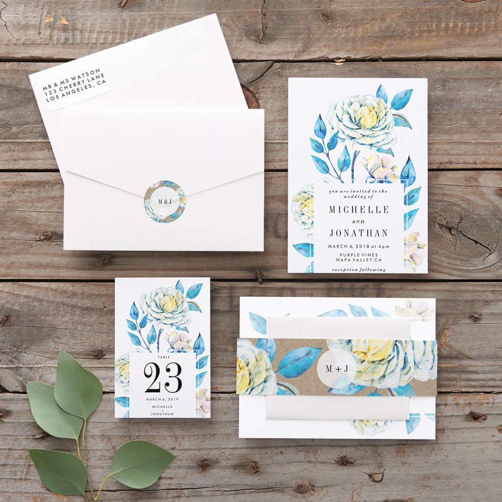 10 unique photos to take on your wedding day - Invitation suite collection