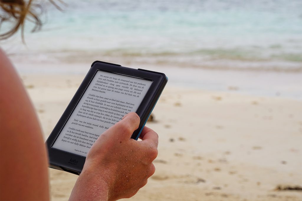 Grab a book or tablet and choose your favorite classic summer beach read.