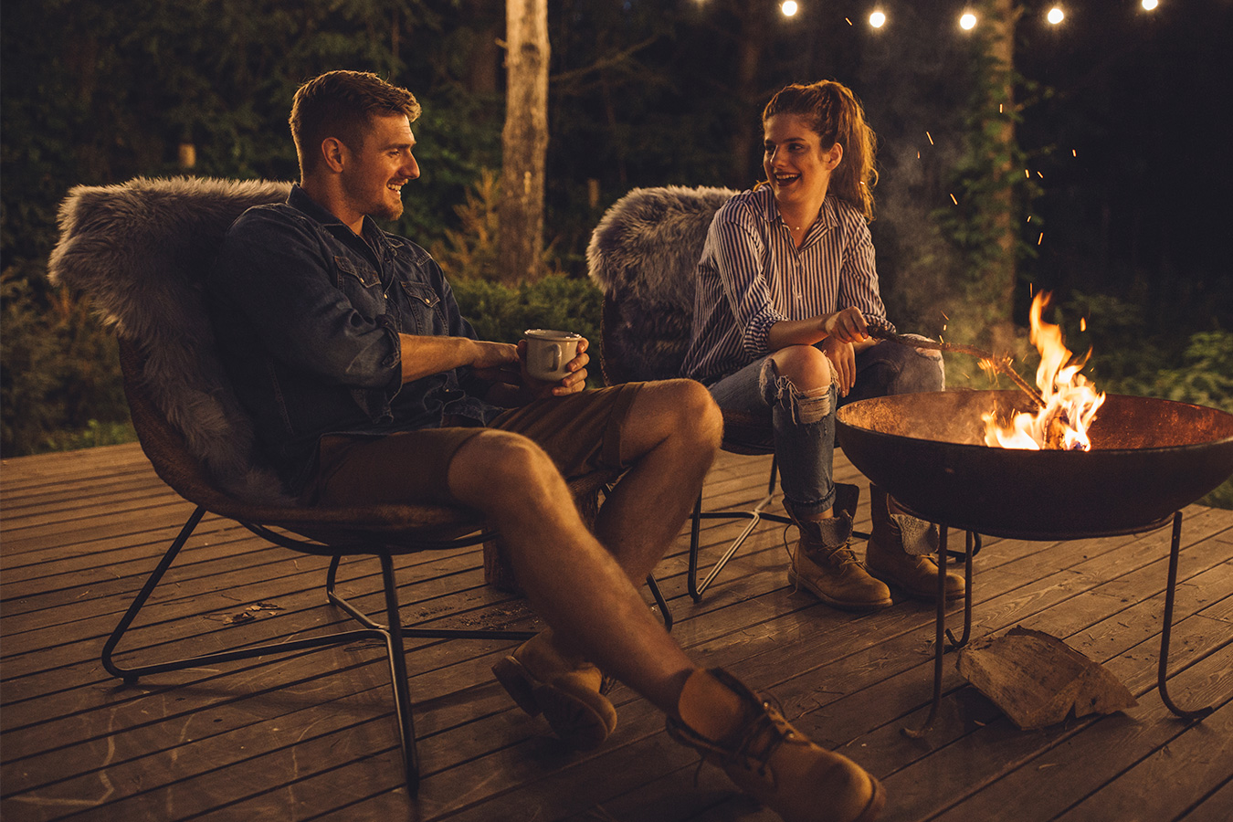 The differences between camping and glamping