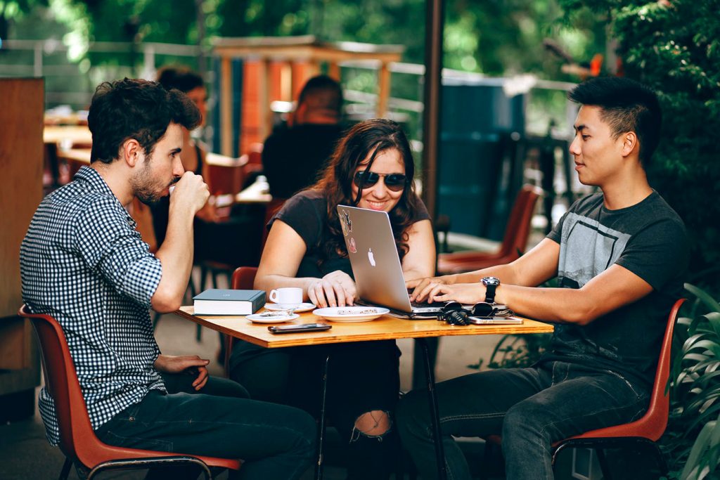 Alternative places to work outside of your home office - try out a local coffee shop!