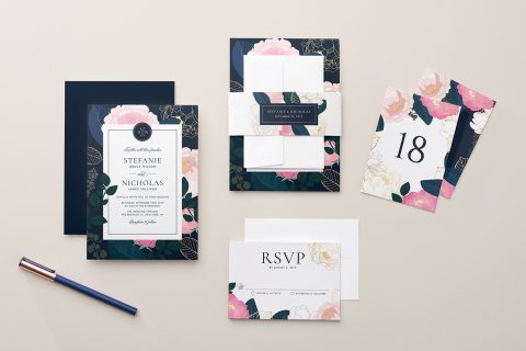 How to Perfect the Mix Match Wedding Invitation Suite Trend