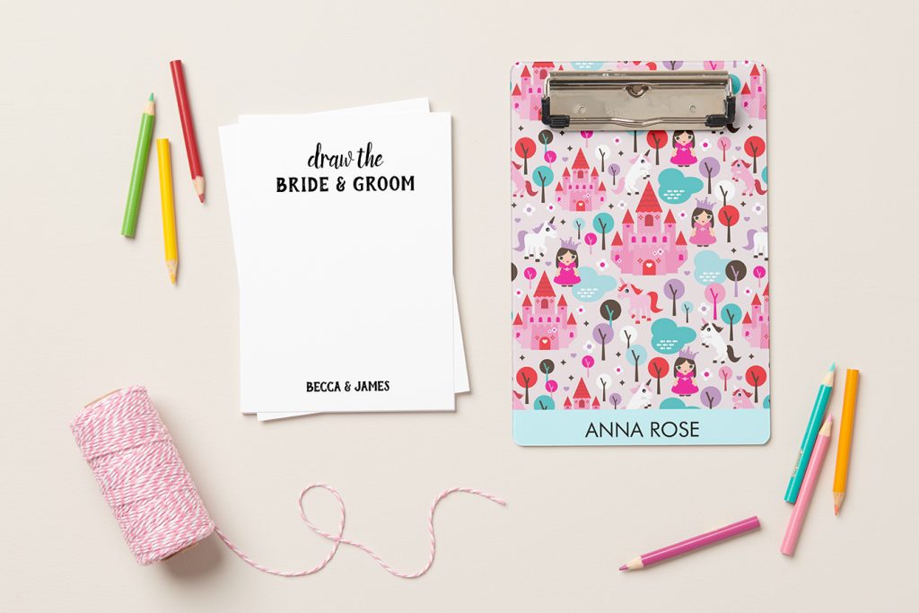 DIY Wedding Activity Kids Coloring Book - Supplies List