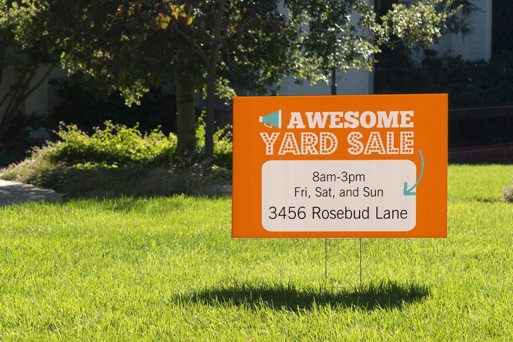 How To Have A Successful Yard Or Garage Sale Zazzle Ideas