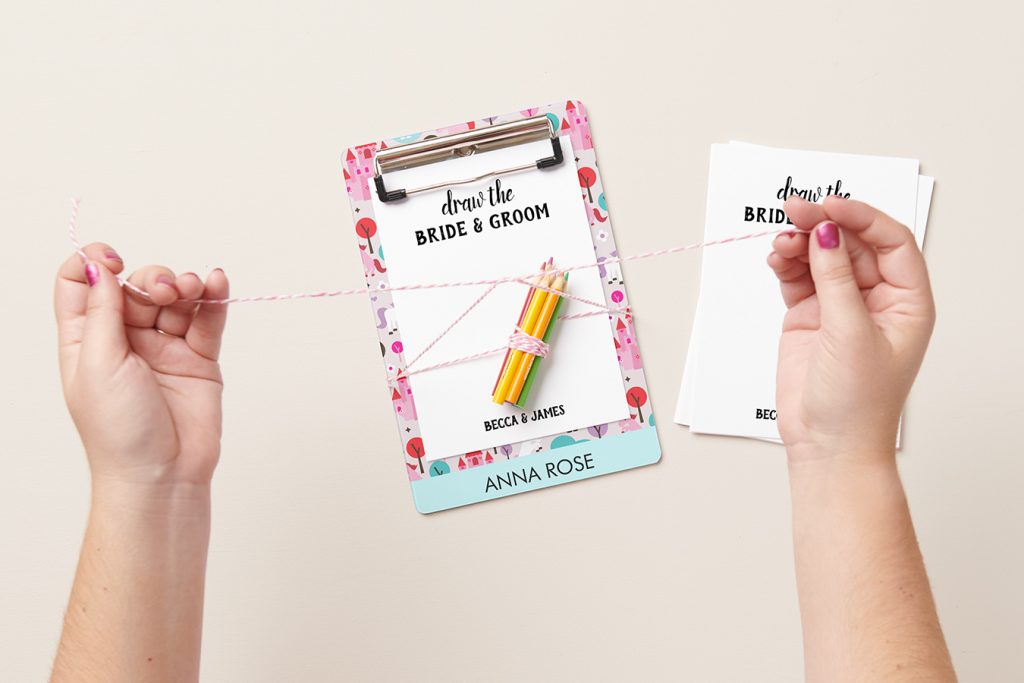 Diy Wedding Activity Kit For Kids Zazzle Ideas