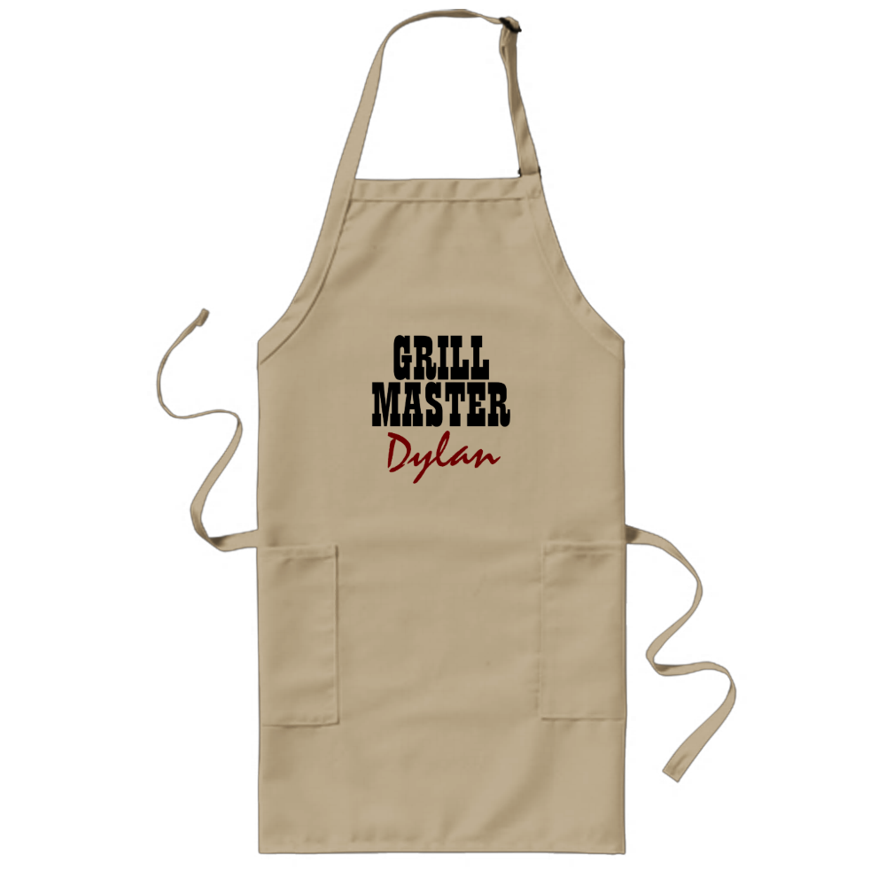 Grill Gift-Grill Aprons Men Funny Printed Party Aprons Cooking Aprons 