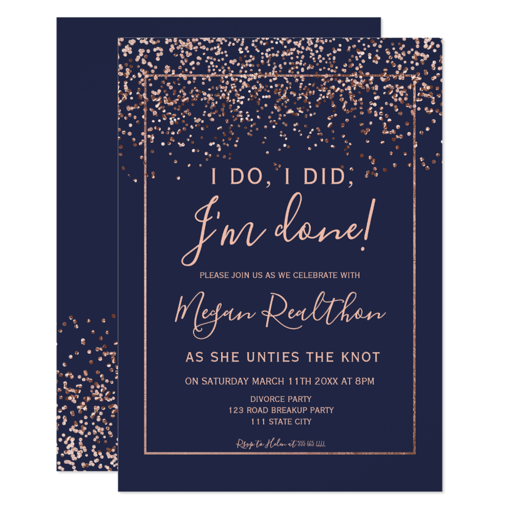 How to Throw a Divorce Party Zazzle Ideas